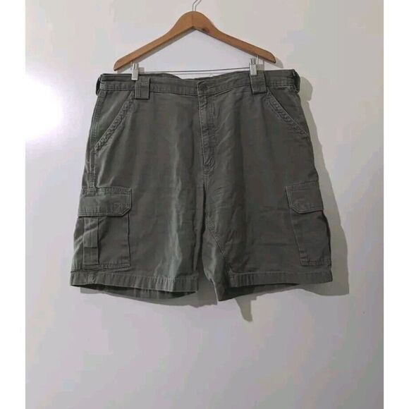 Carhartt Other - Carhartt B164LDN Mid Weight Cargo Shorts Men's Size 42 Green 455
